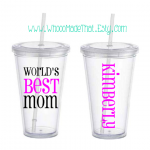 Mother's Day Personalized Tumbler -..